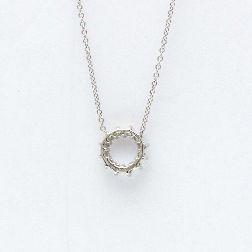 TIFFANY Authentic Silver Diamond Necklace - Picture 2 of 13